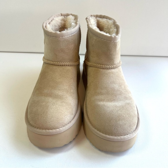 Cozy Altar'd States Matisse Mini Boots • Women's Size 7M •Suede Faux Fur Lined 🍁 - Picture 7 of 14